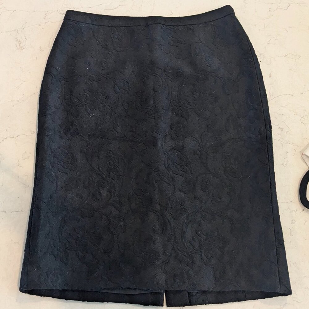 Ann Taylor Black Dress Skirt Size 6
